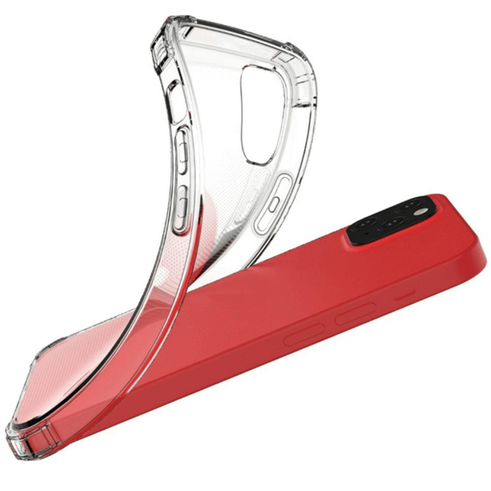 CaseBody iPhone 12 Pro Max ShockProof Hoesje Transparant