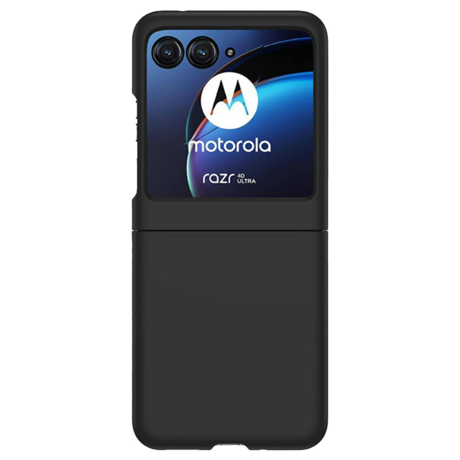 Just in Case Razr 40 Ultra Hardcase Hoesje Zwart