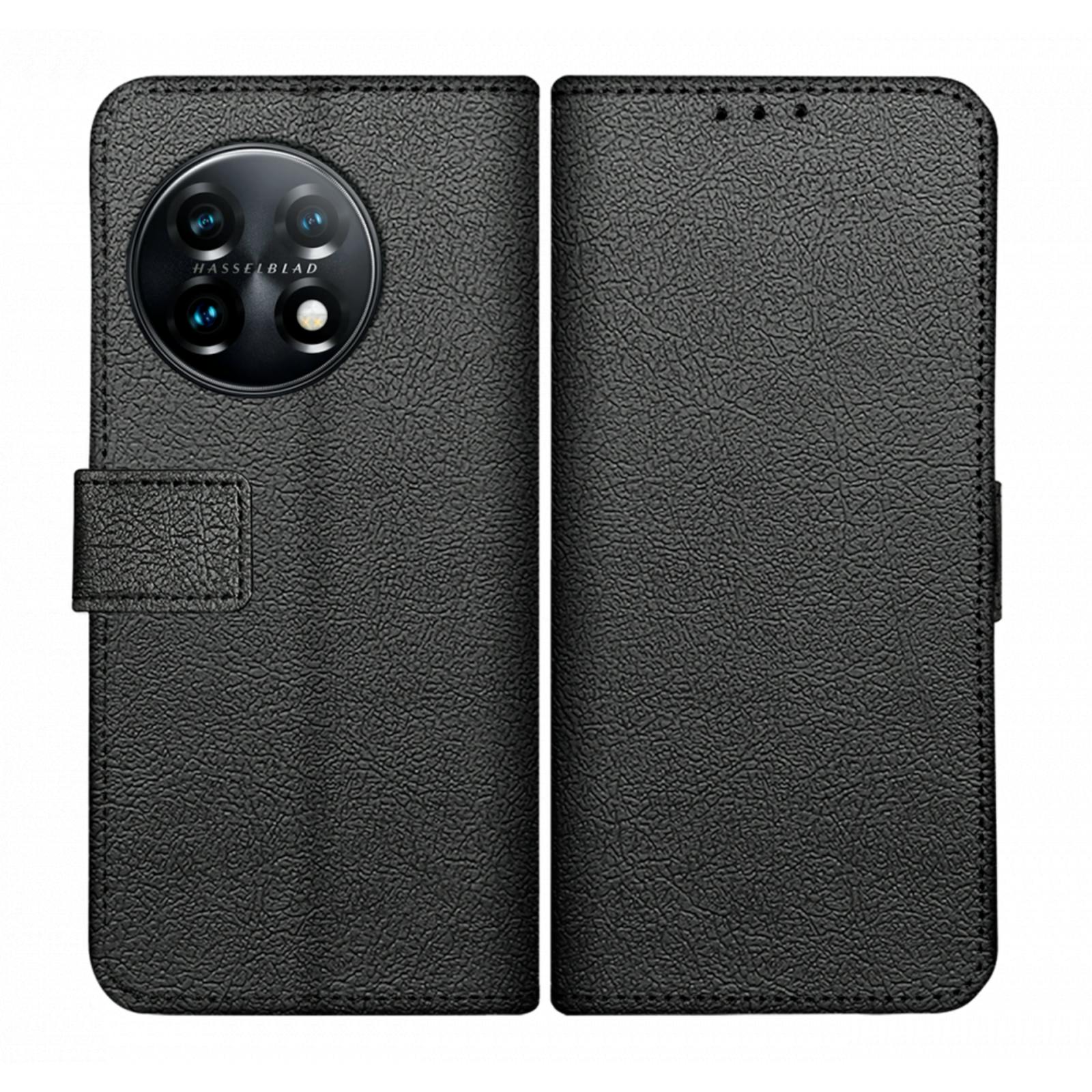 Just in Case OnePlus 11 Portemonnee Case Zwart