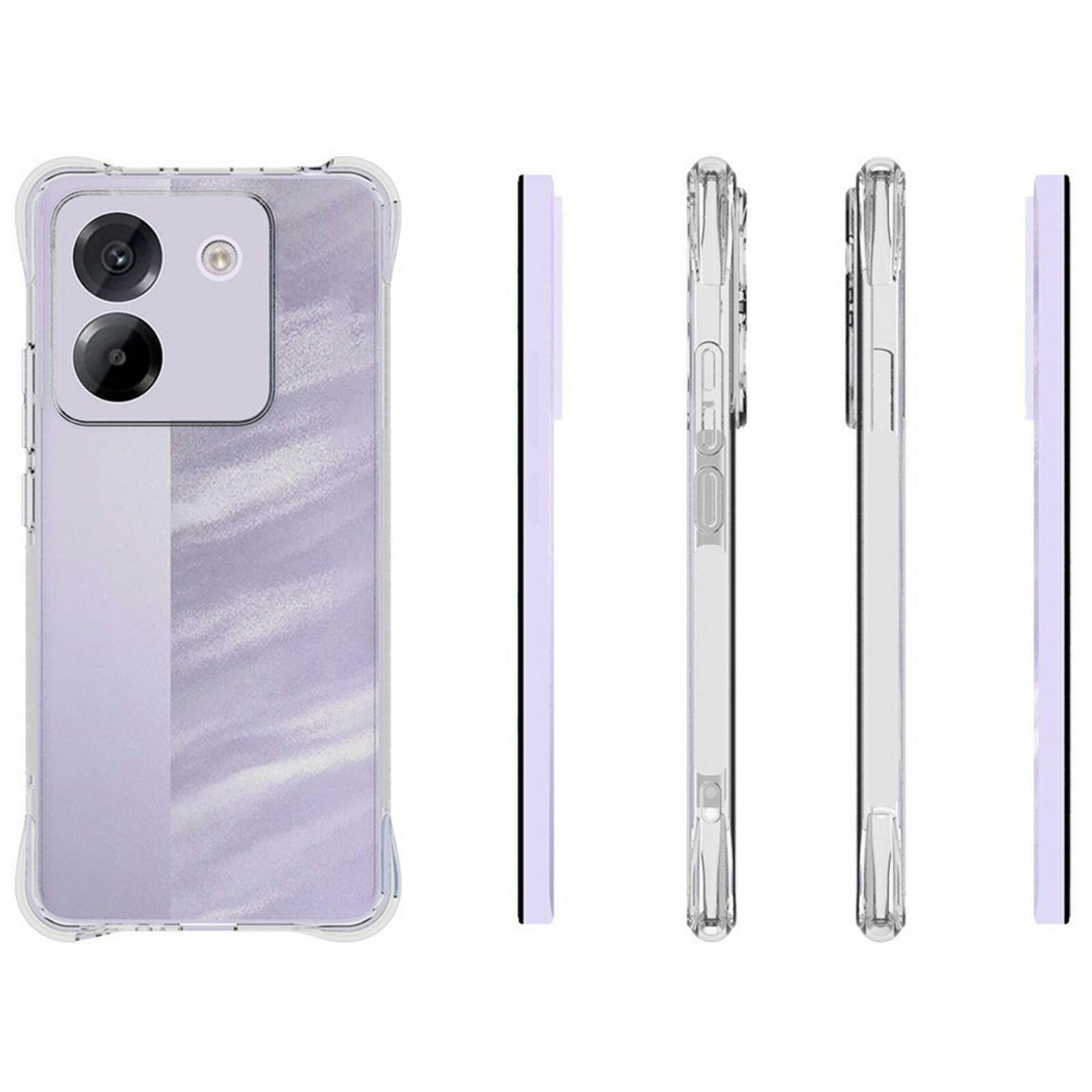 CaseBody POCO M7 Pro 5G Shockproof Hoesje Transparant