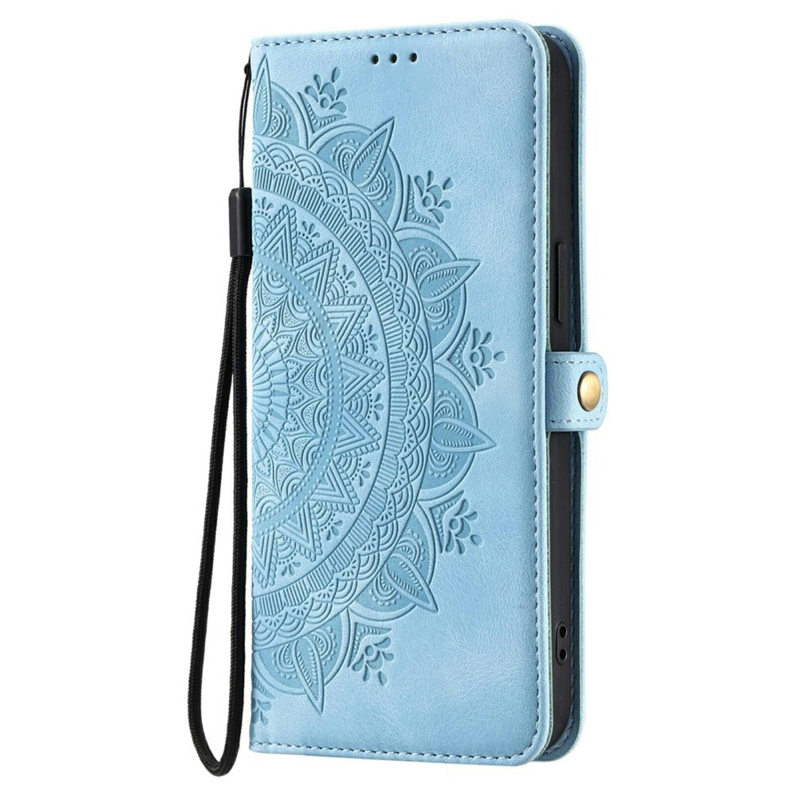 Comfycase Samsung Galaxy S26 FE Mandala Wallet Blauw