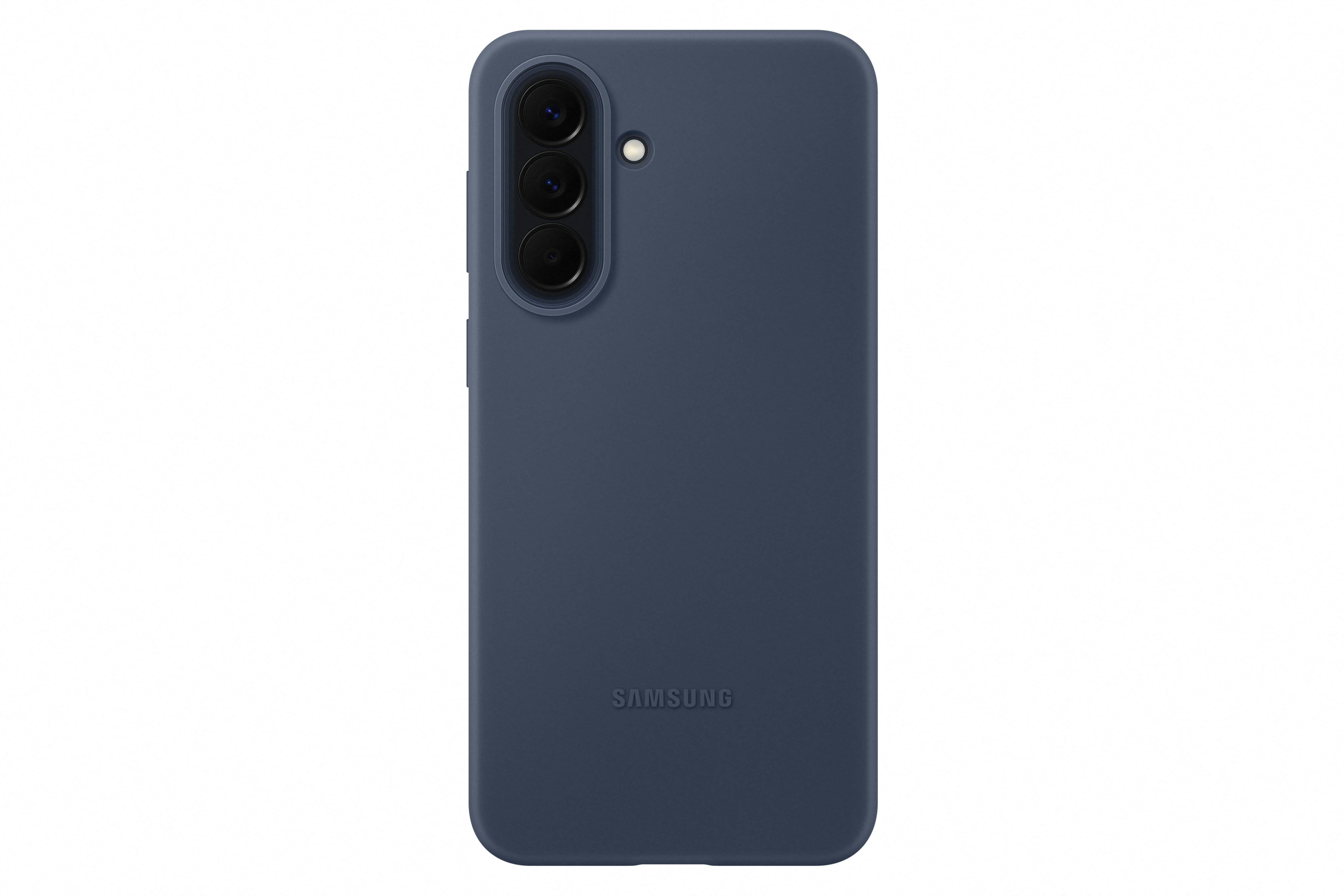 Samsung Galaxy A57 Siliconen Hoesje Donkerblauw