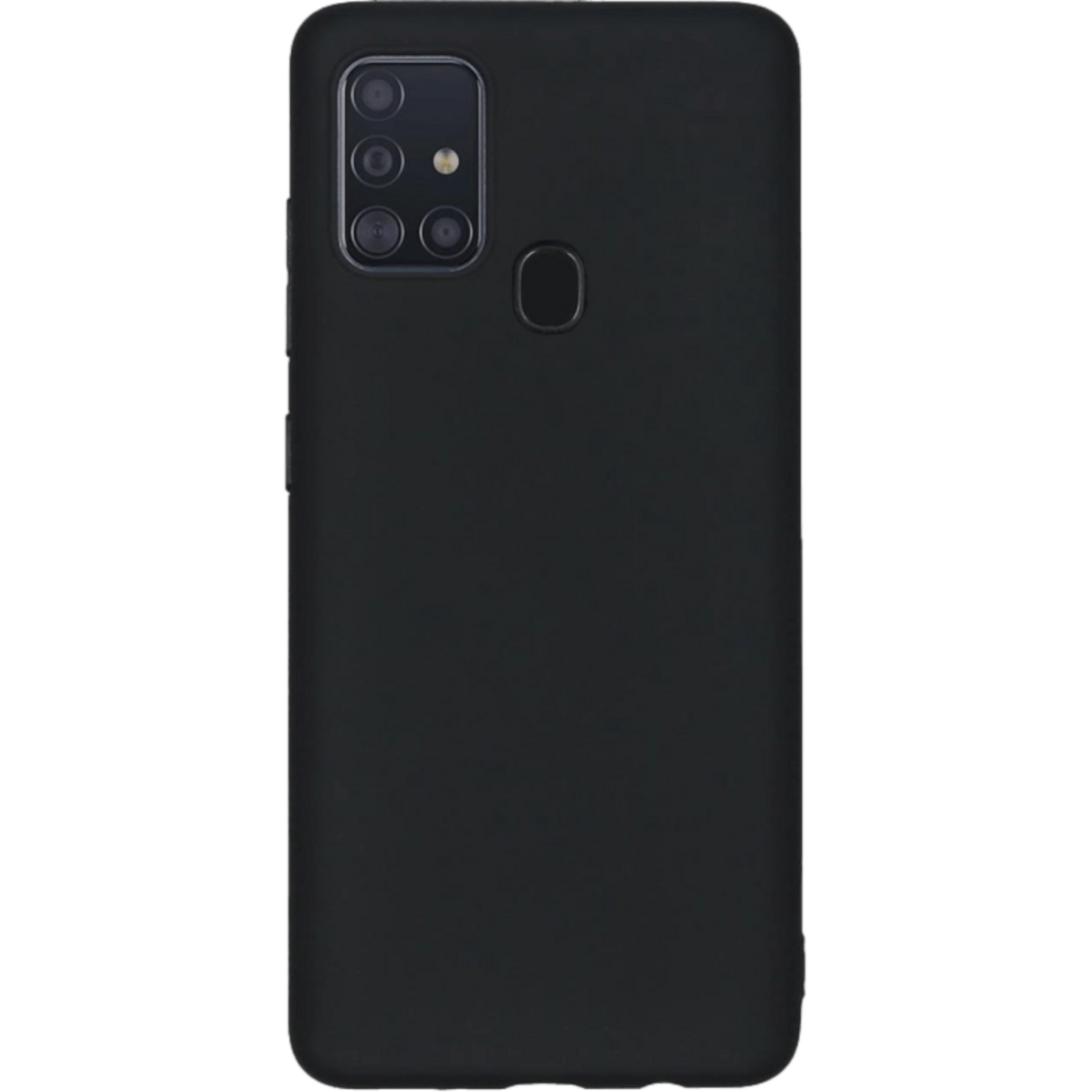 Mocaa Samsung Galaxy A21s Telefoonhoesje Slim-Fit Zwart