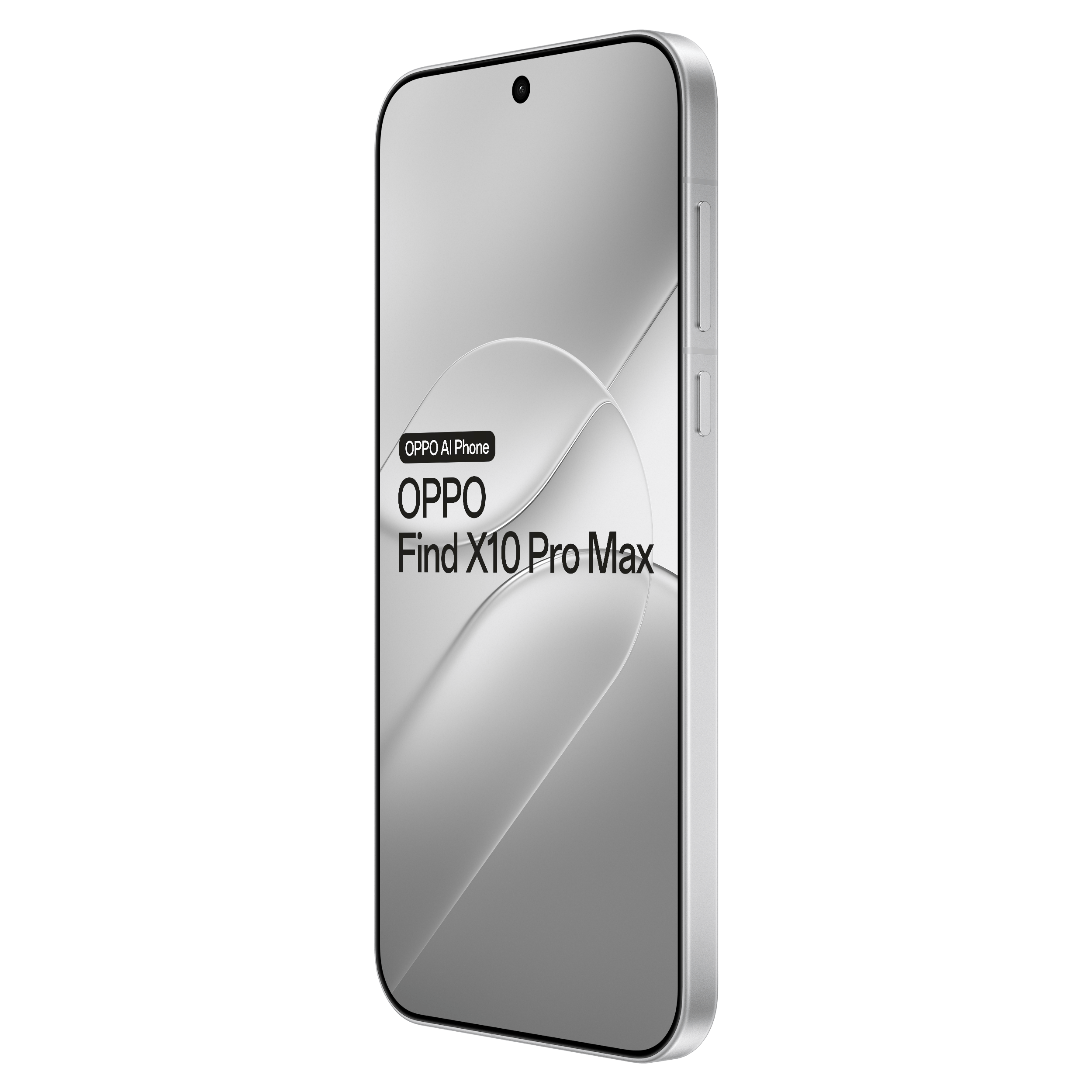 OPPO Find X10 Pro Max Luna White - Aanzicht vanaf links