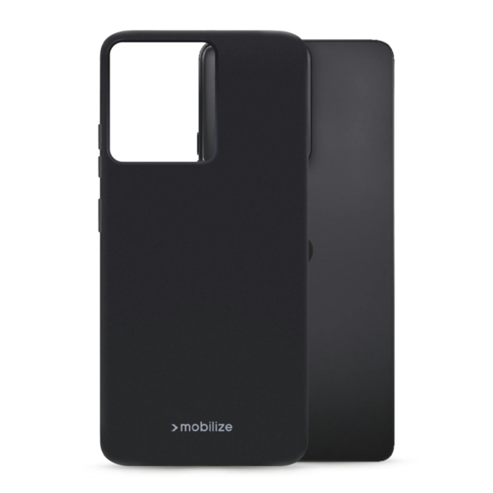 Mobilize Motorola Moto G75 TPU Hoesje Zwart