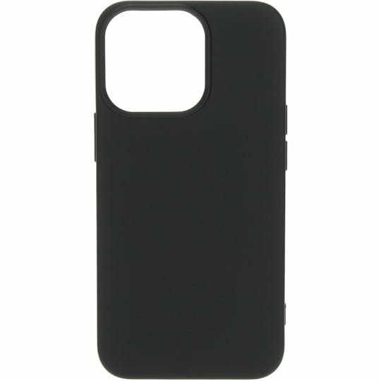 Mobiparts iPhone 13 Pro Siliconen Hoesje Black