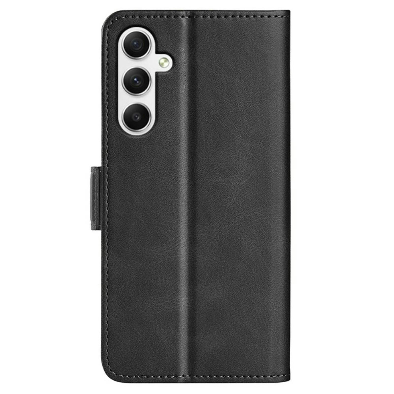 Comfycase Samsung Galaxy A35 Bookcase Hoesje Zwart