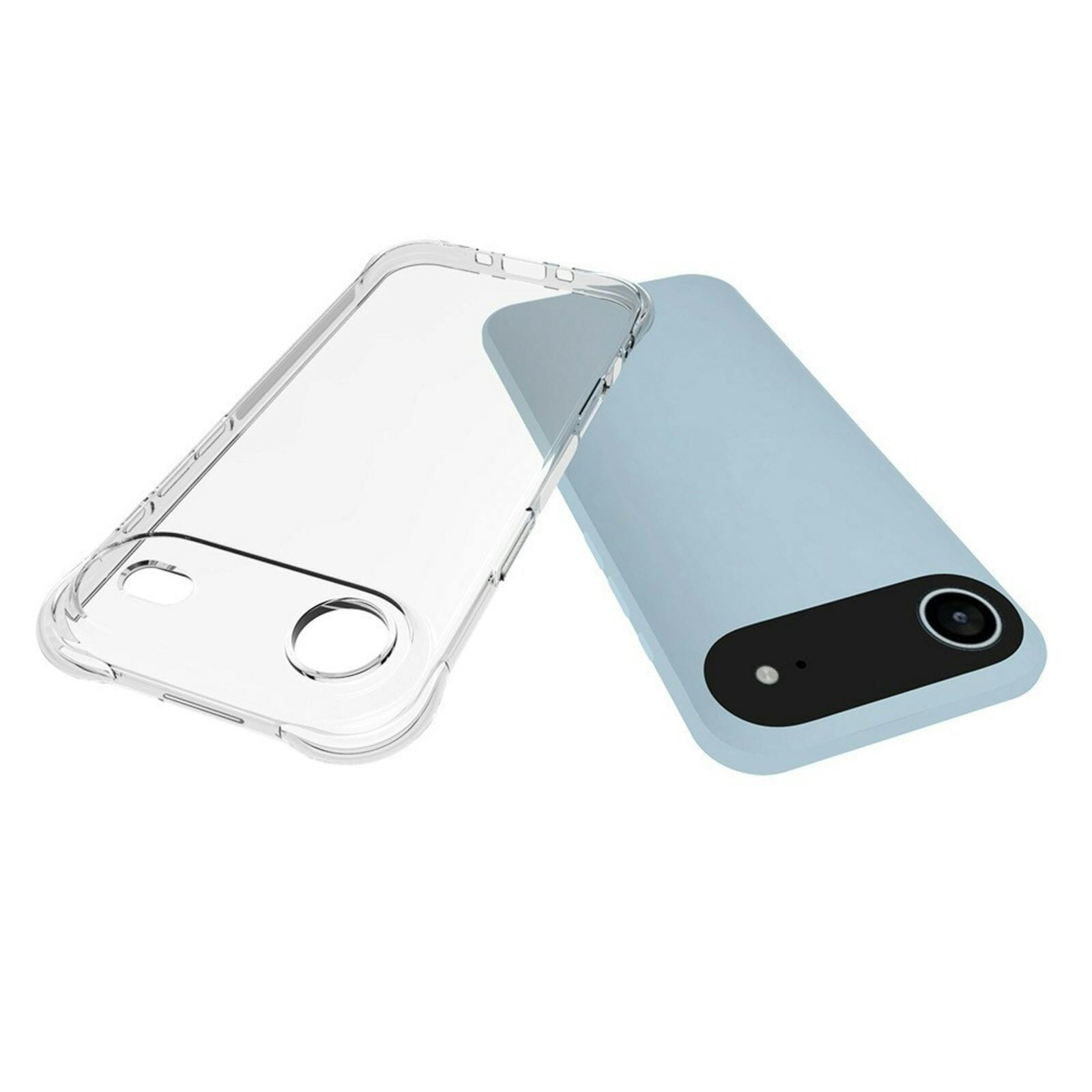 CaseBody Apple iPhone 17 Air Shockproof Hoesje Transparant
