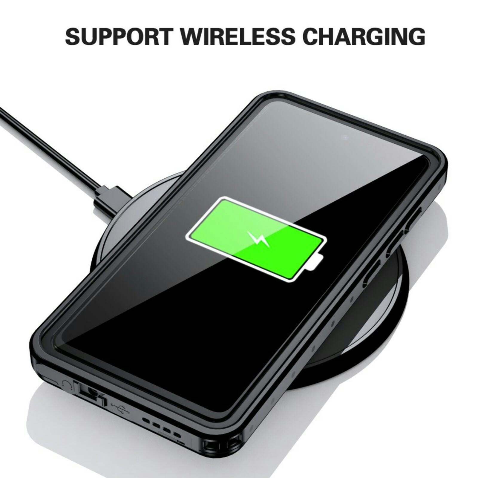 REDPEPPER Samsung Galaxy A52(s) Dot Pro Waterproof Beschermhoes Zwart