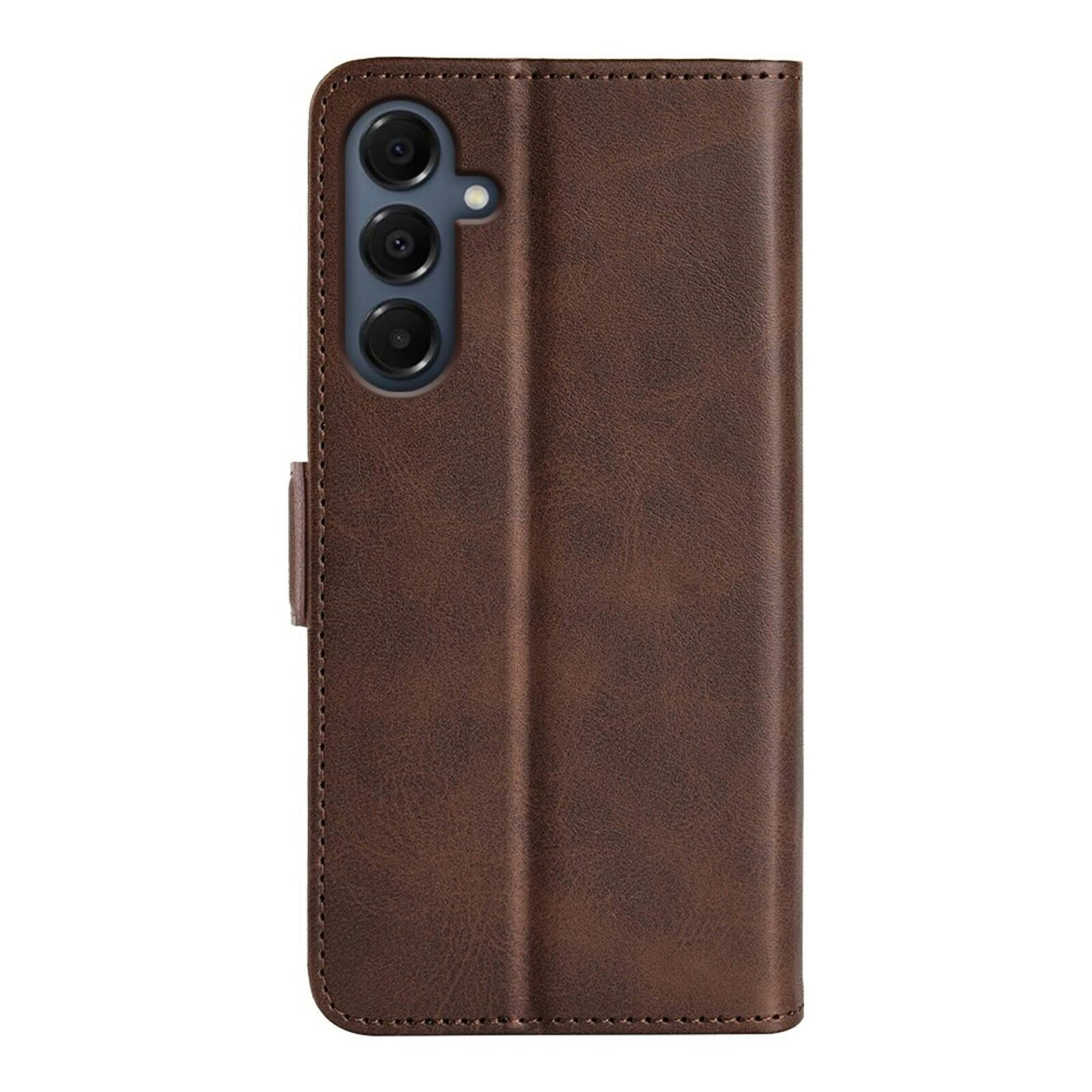 Comfycase Samsung Galaxy A17 (5G) Bookcase Hoesje Bruin