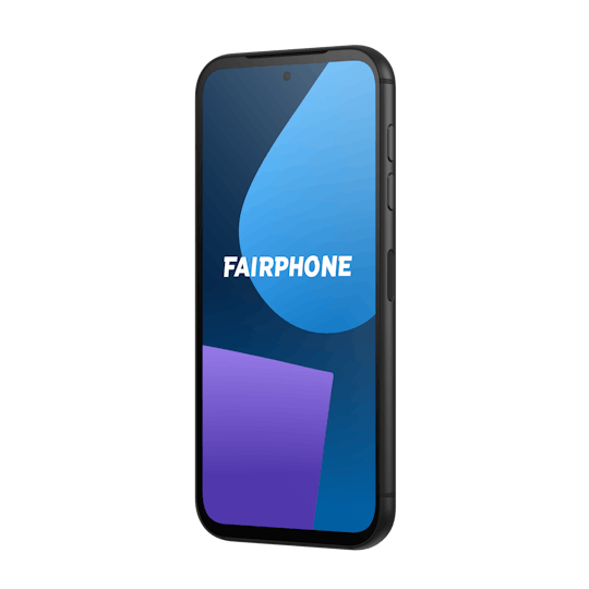 Fairphone 5 Matte Black - Voorkant