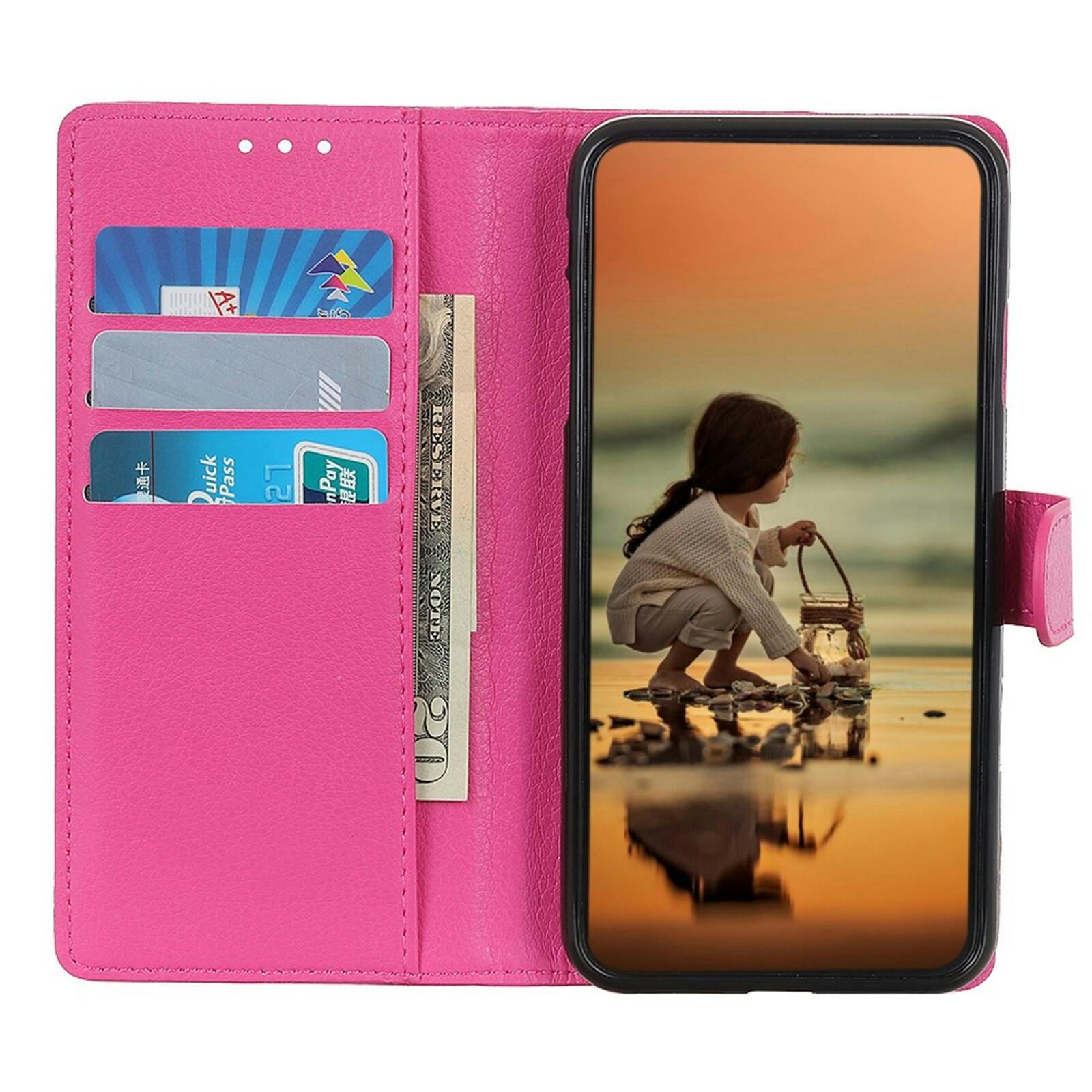 Comfycase Xiaomi Redmi A7 Pro Bookcase Hoesje Roze