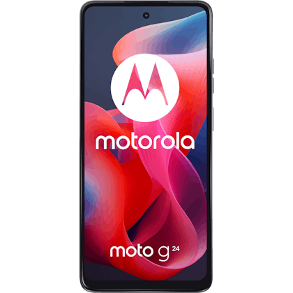 Motorola Moto G24 Matt Charcoal - Voorkant