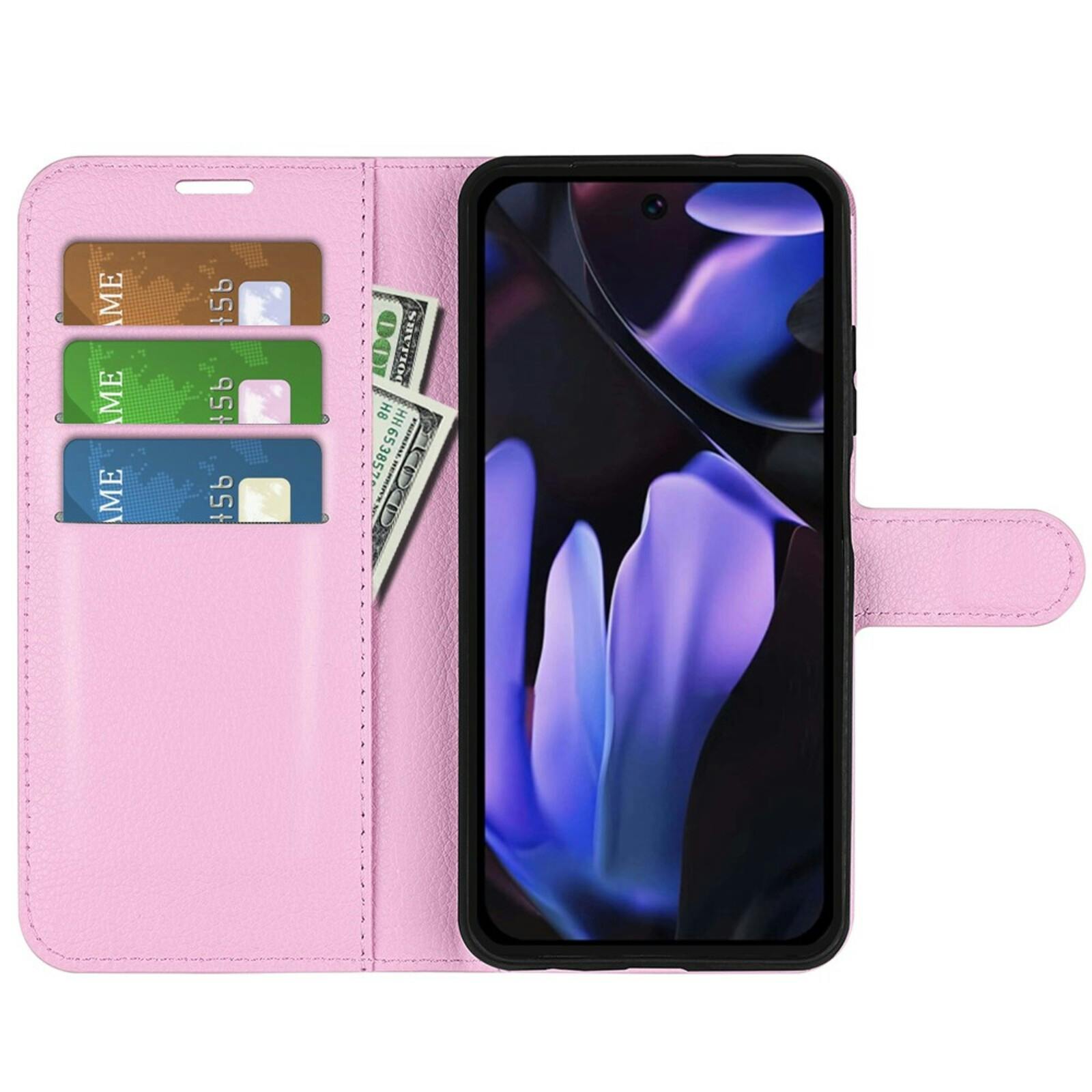 Comfycase Google Pixel 9a Bookcase Hoesje Roze