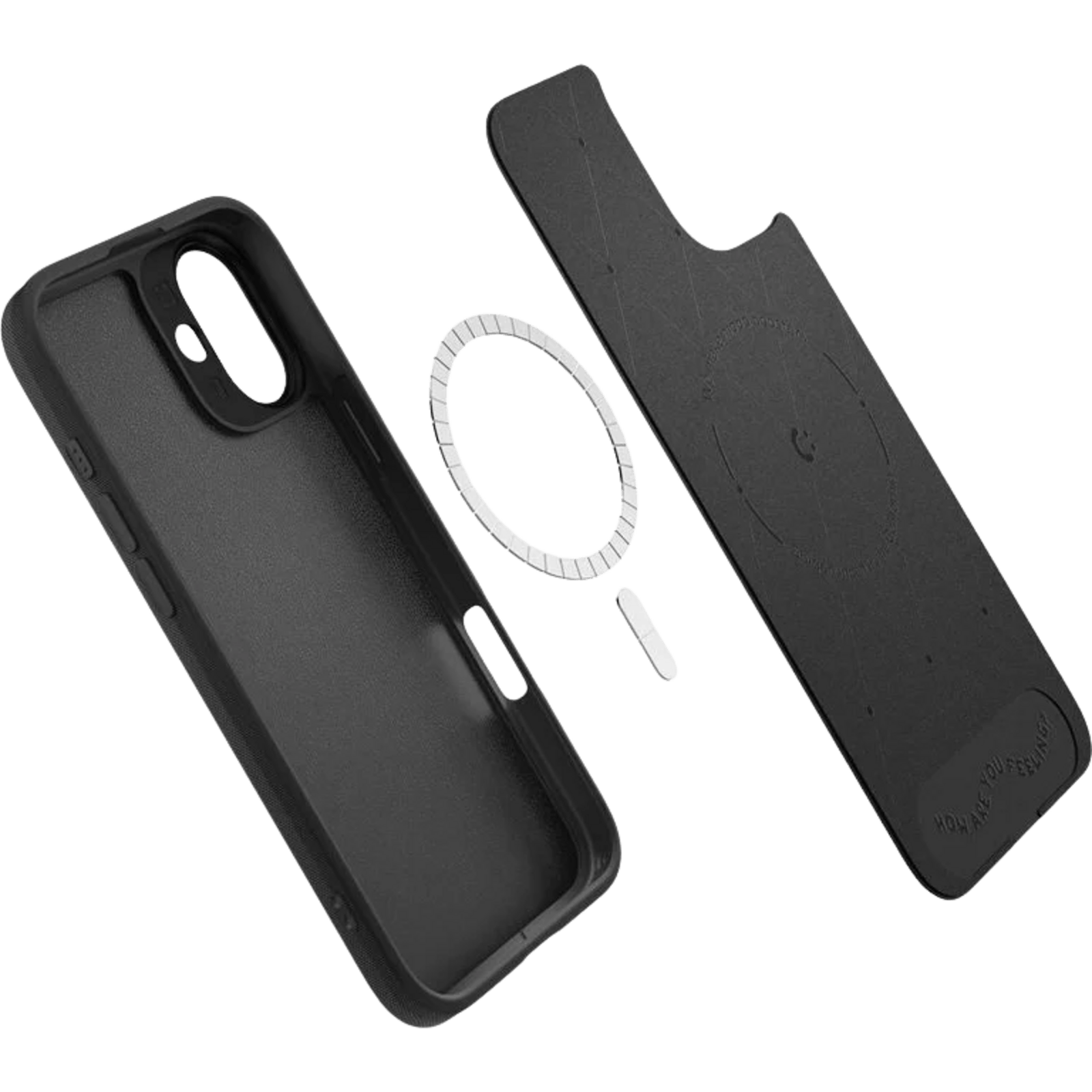 Spigen iPhone 16 Kajuk MagFit Hoesje Zwart