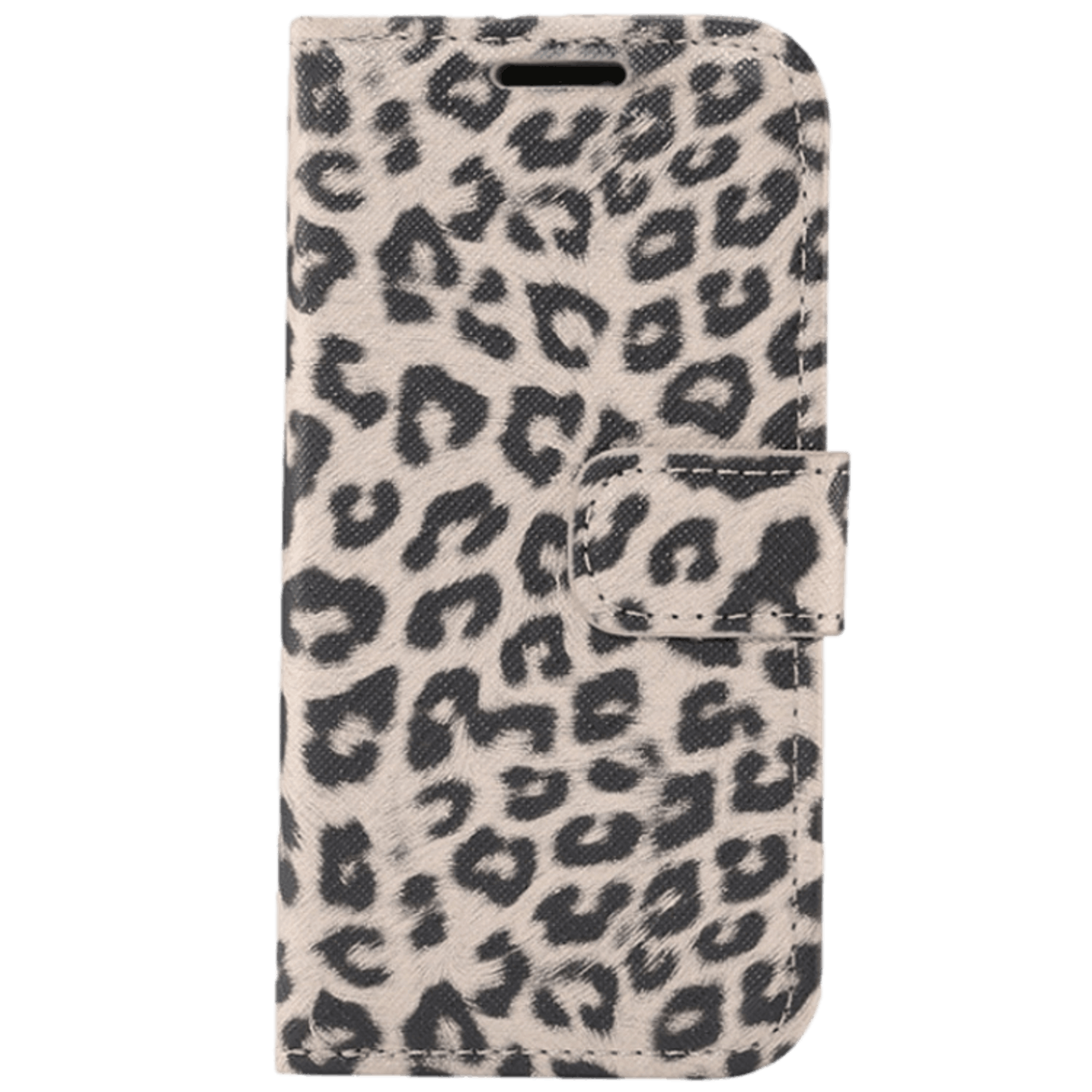 Mocaa iPhone 12 (Pro) Luipaardprint Bookcase Hoesje style I