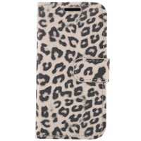 Mocaa iPhone 12 (Pro) Luipaardprint Bookcase Hoesje style I