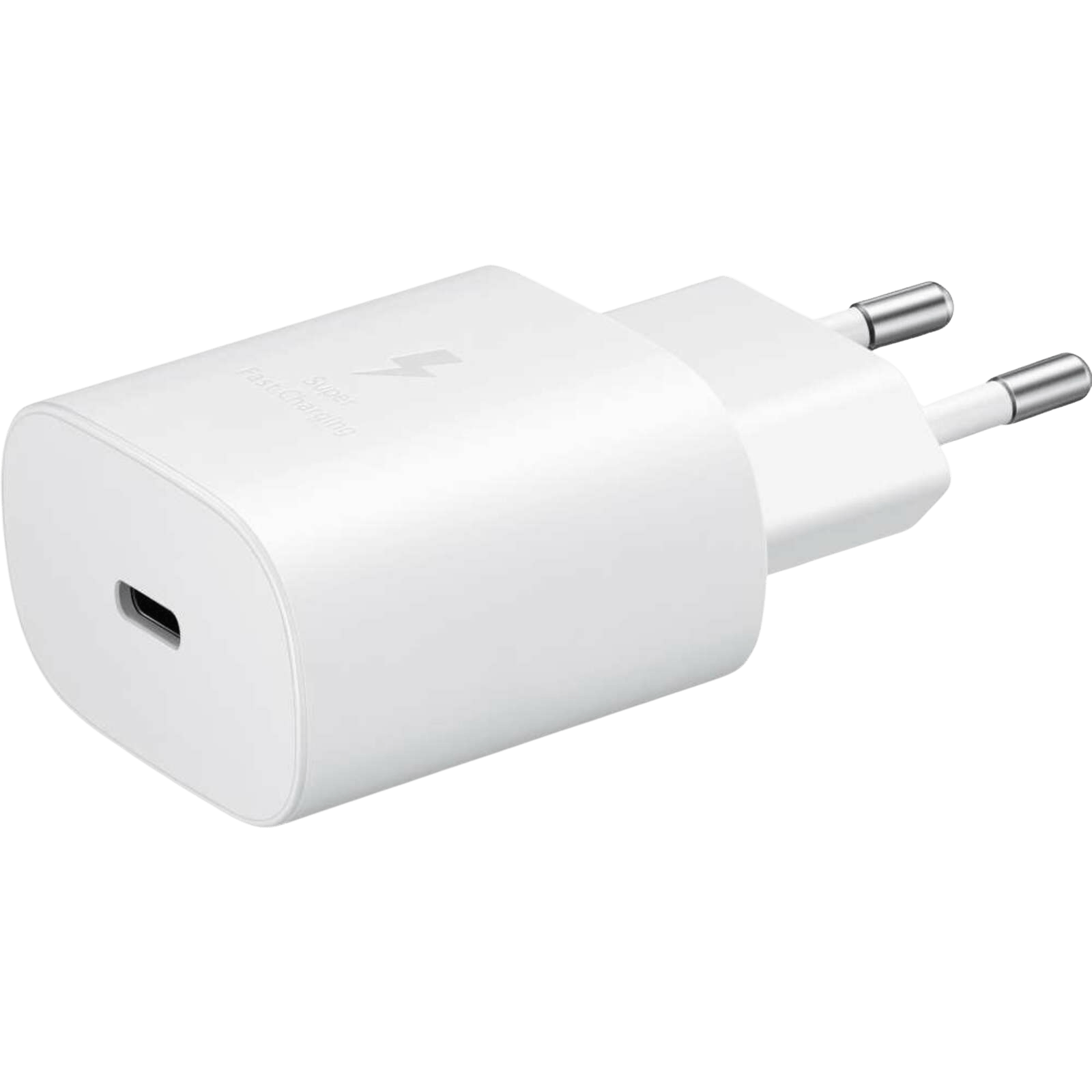 Samsung USB-C Super Snellader 25W Wit - Voorkant