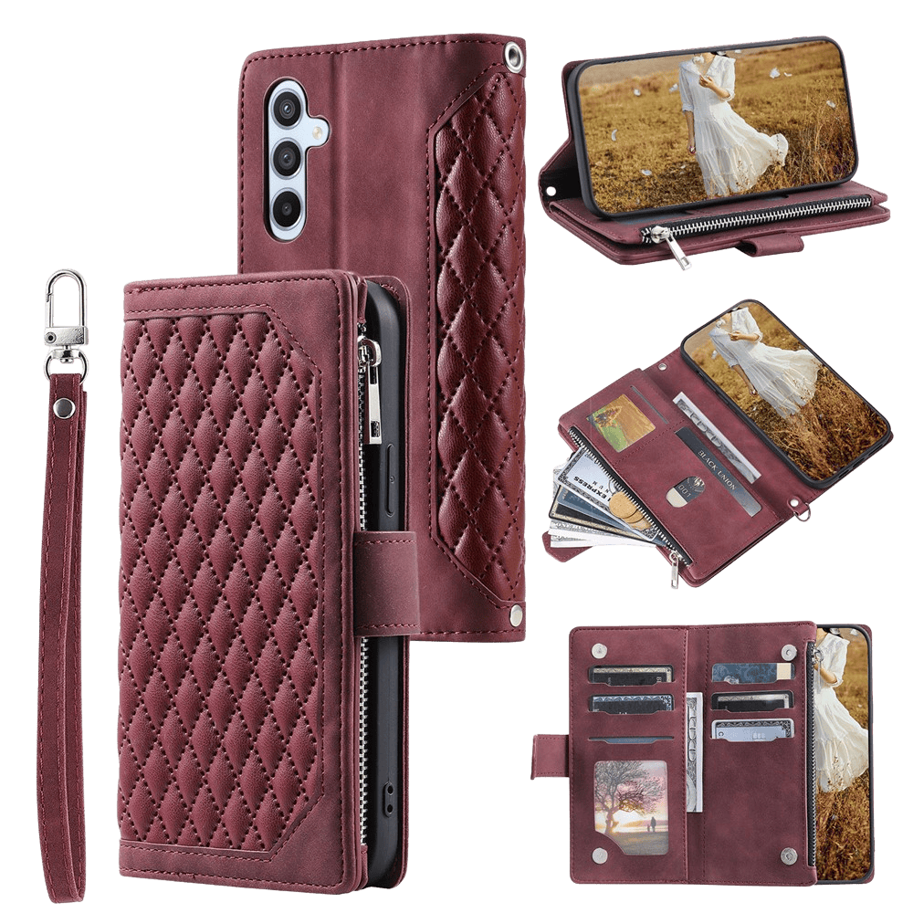 TwoTone Samsung Galaxy A57 Wallet Hoesje Rood