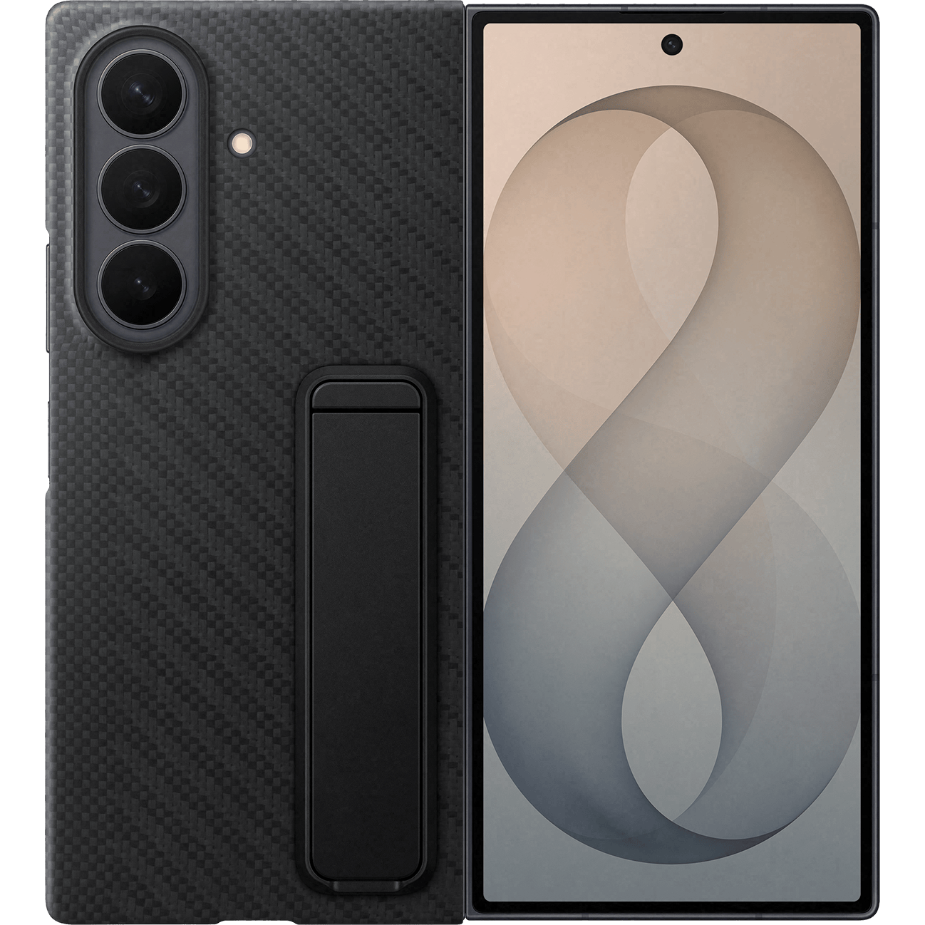 Samsung Galaxy Z Fold8 Carbon Standing Case