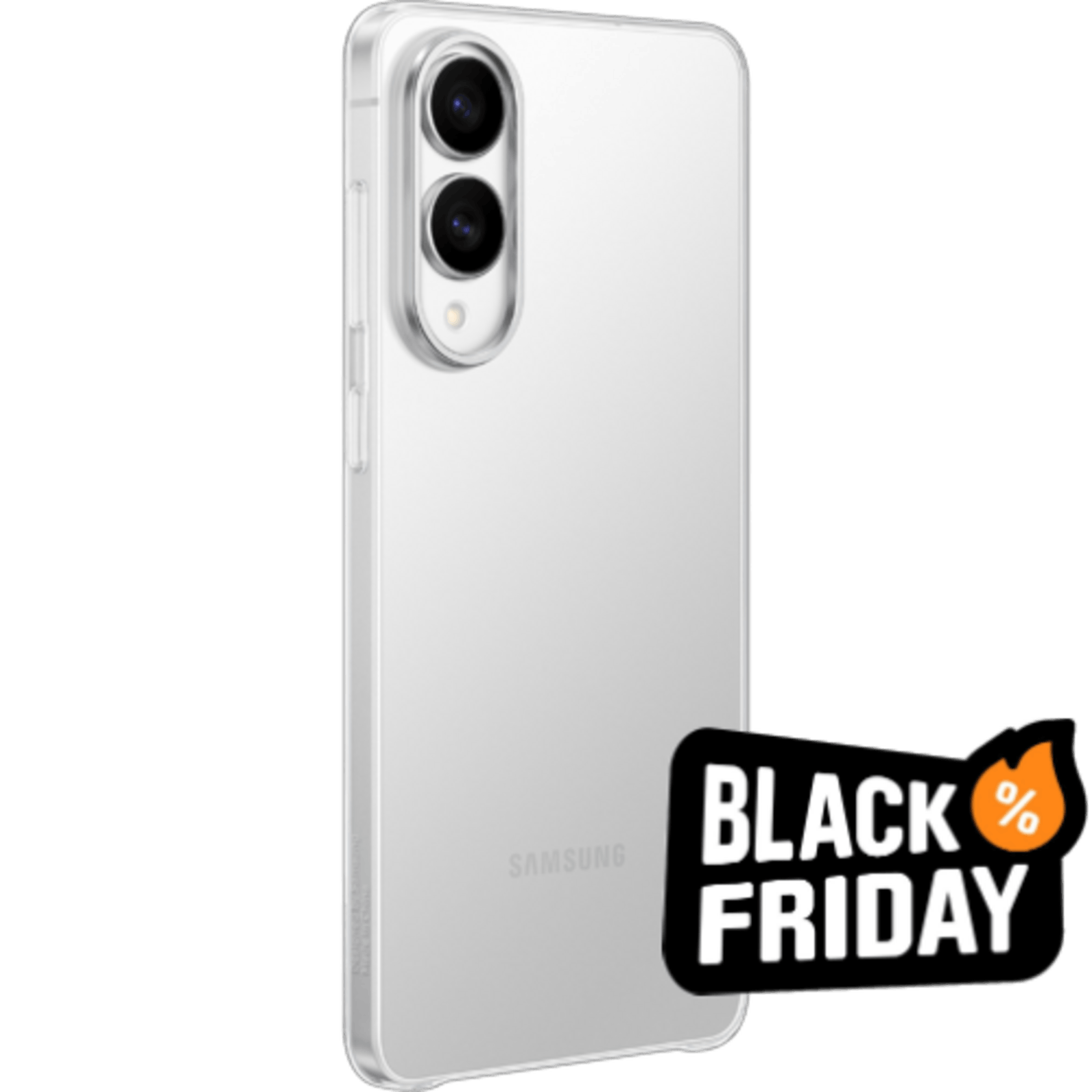 Samsung Galaxy S25 Edge Siliconen Hoesje Transparant