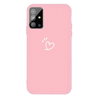 Mocaa Samsung Galaxy S20 Designz Love Heart Case Roze