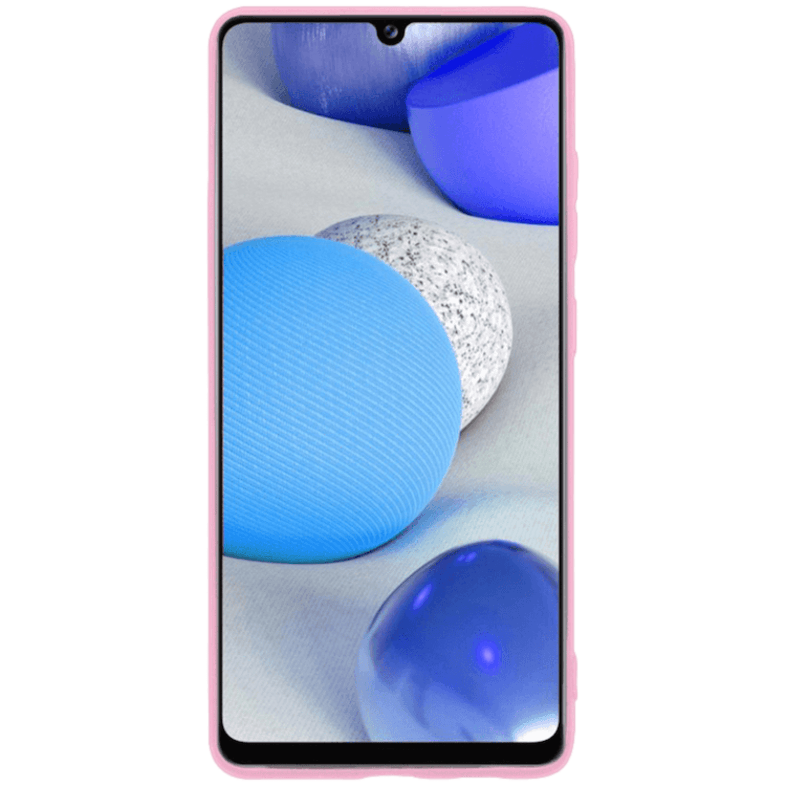 Mocaa Samsung Galaxy A42 Slim-Fit Telefoonhoesje Roze