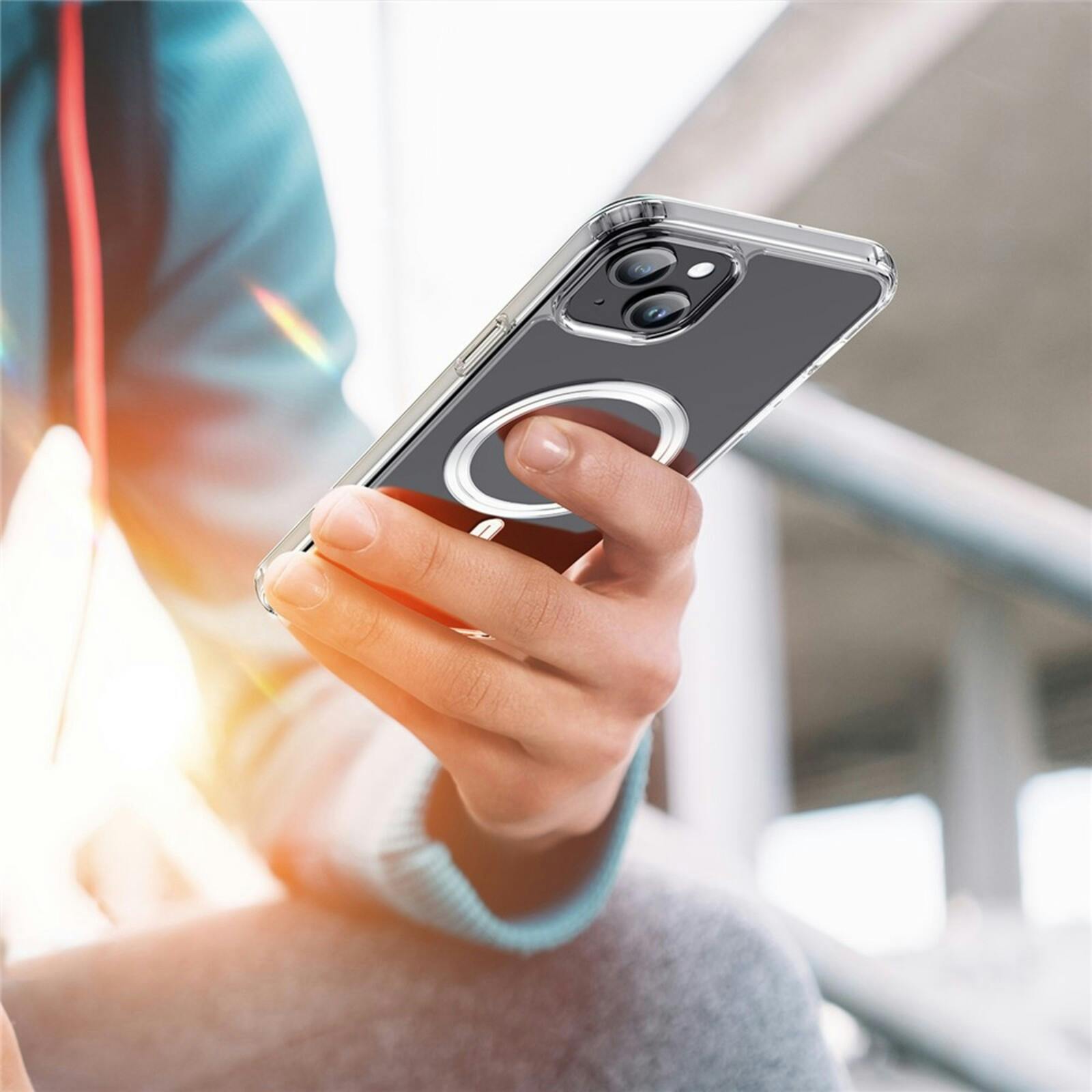 DUX DUCIS Apple iPhone 15 Shockproof MagSafe Hoesje Transparant