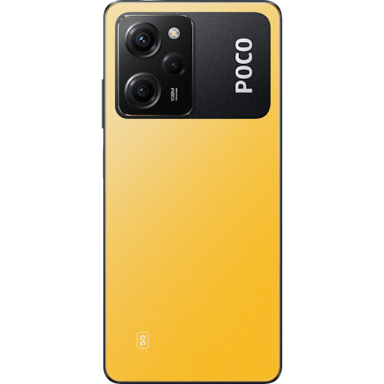POCO X5 Pro 5G Yellow - Achterkant