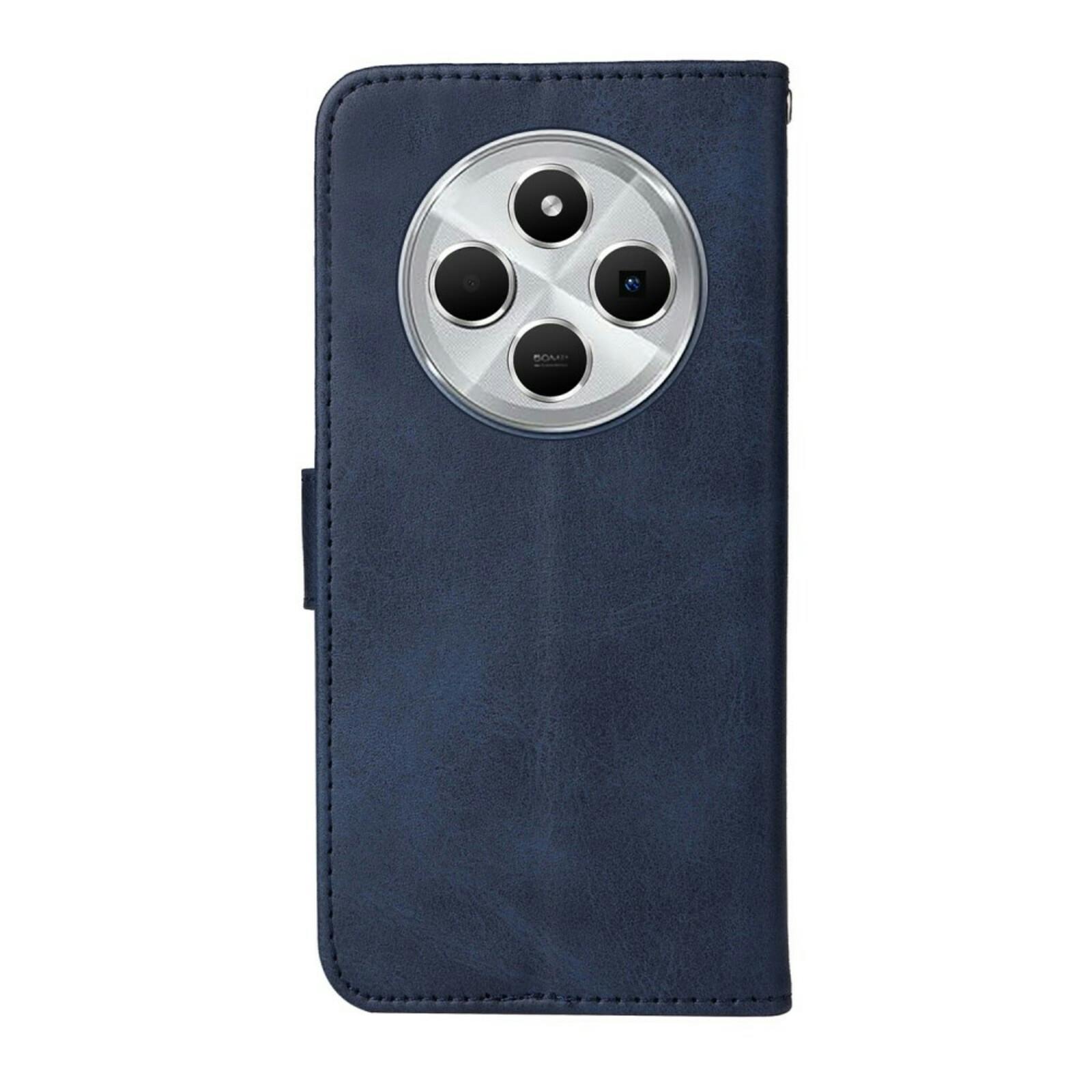 Comfycase Xiaomi Redmi 14C Boek Hoesje Blauw
