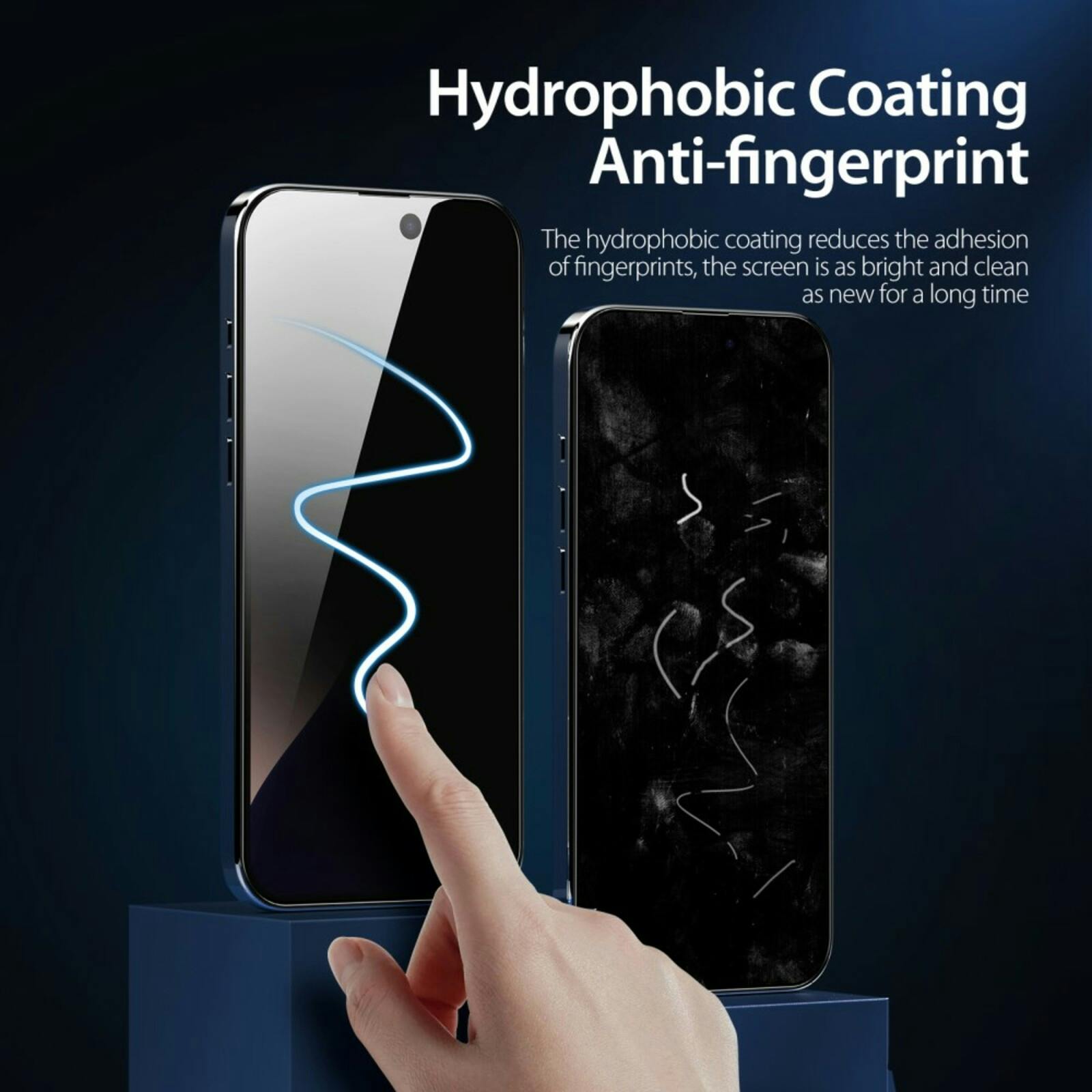 DUX DUCIS iPhone 16 Pro Max Screenprotector Gehard Glas Privacy