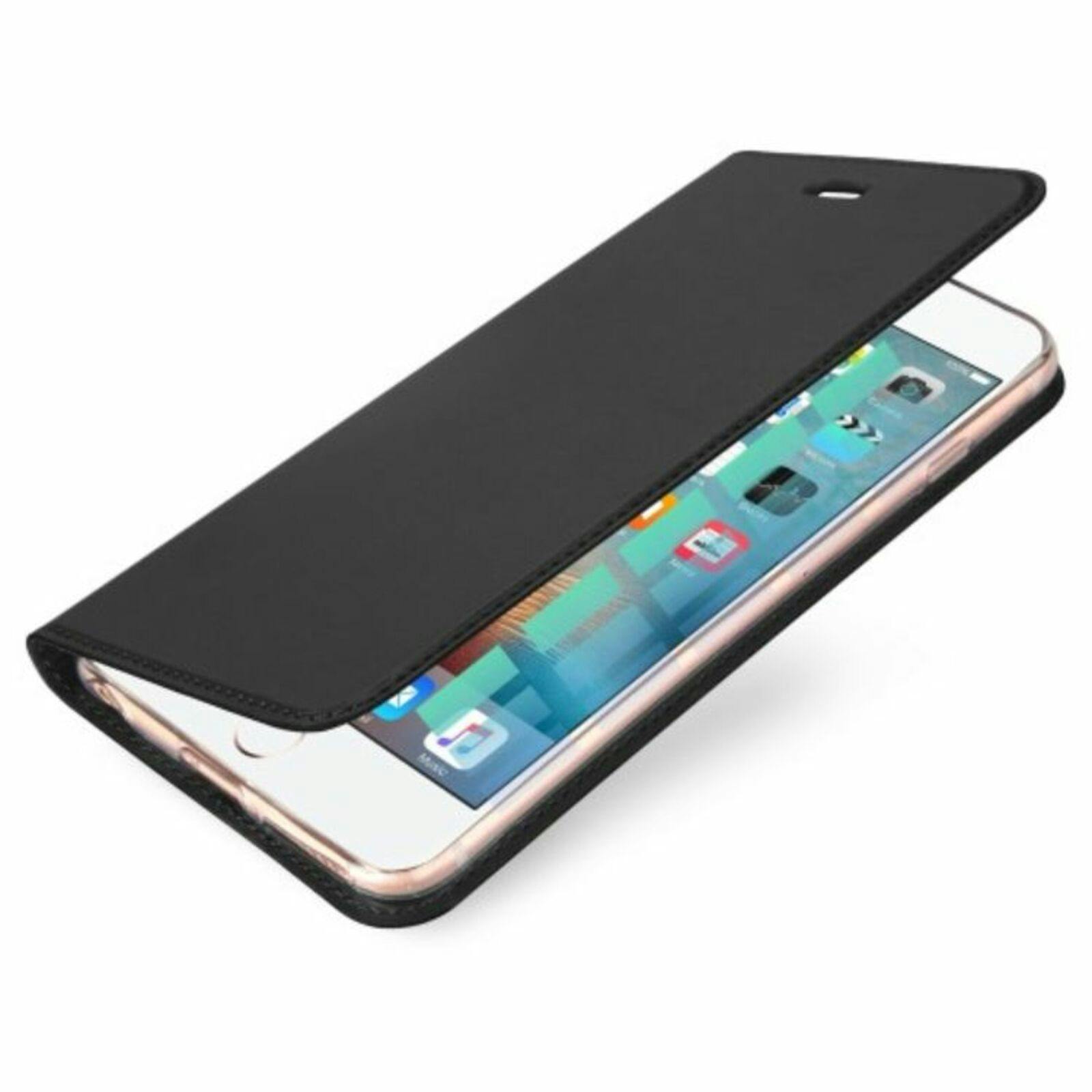 DUX DUCIS iPhone 6 Plus / 6s Plus Skin Pro Flip Case Hoesje Zwart