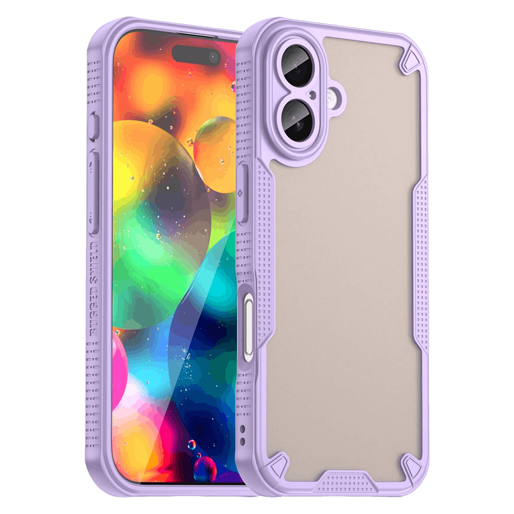 Mocaa Apple iPhone 17 Lichtgewicht Rugged Hoesje Paars