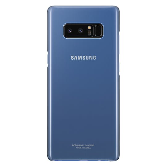 Samsung Galaxy Note 8 Clear Cover Deep Blue