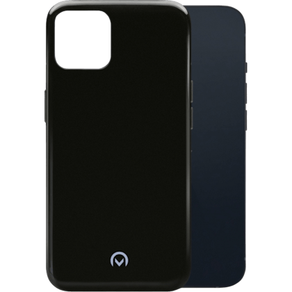 Mobilize iPhone 14 Plus Siliconen (TPU) Hoesje Zwart - Voorkant