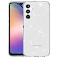 Mocaa Samsung Galaxy A35 Glitz Beschermhoesje Transparant