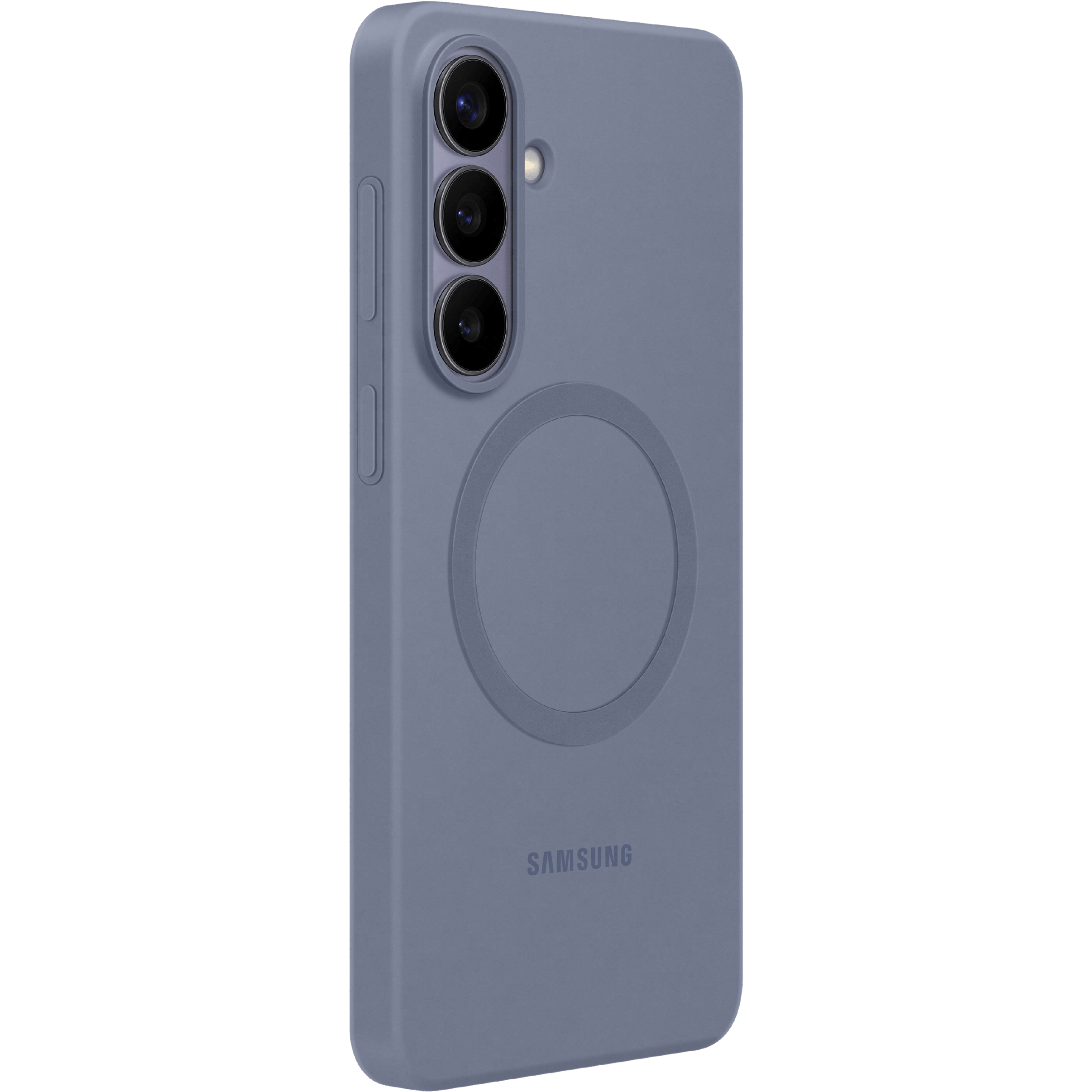 Samsung Galaxy S26 Plus Siliconen Magnet Case Blauw