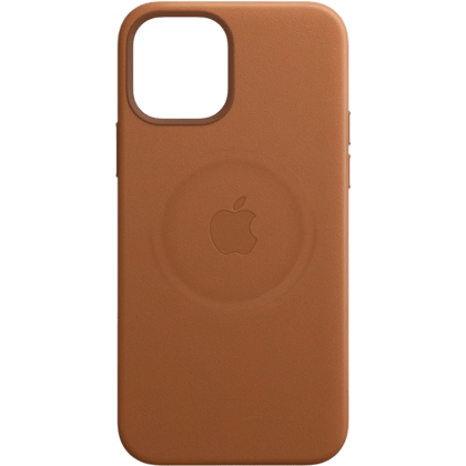 Apple iPhone 12 (Pro) MagSafe Leren Bruin Hoesje