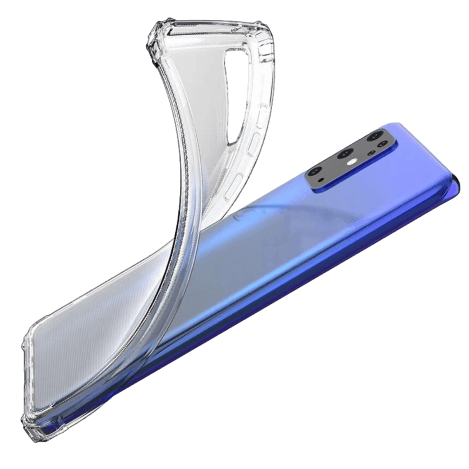 CaseBody Samsung Galaxy S20 Plus ShockProof Hoesje Transparant