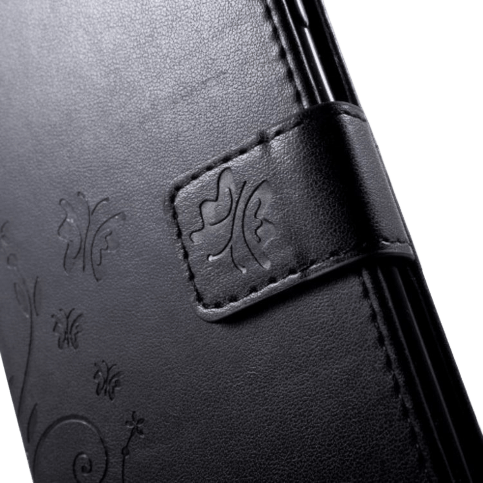 Mocaa iPhone Xs Max Booklet Hoesje Zwart