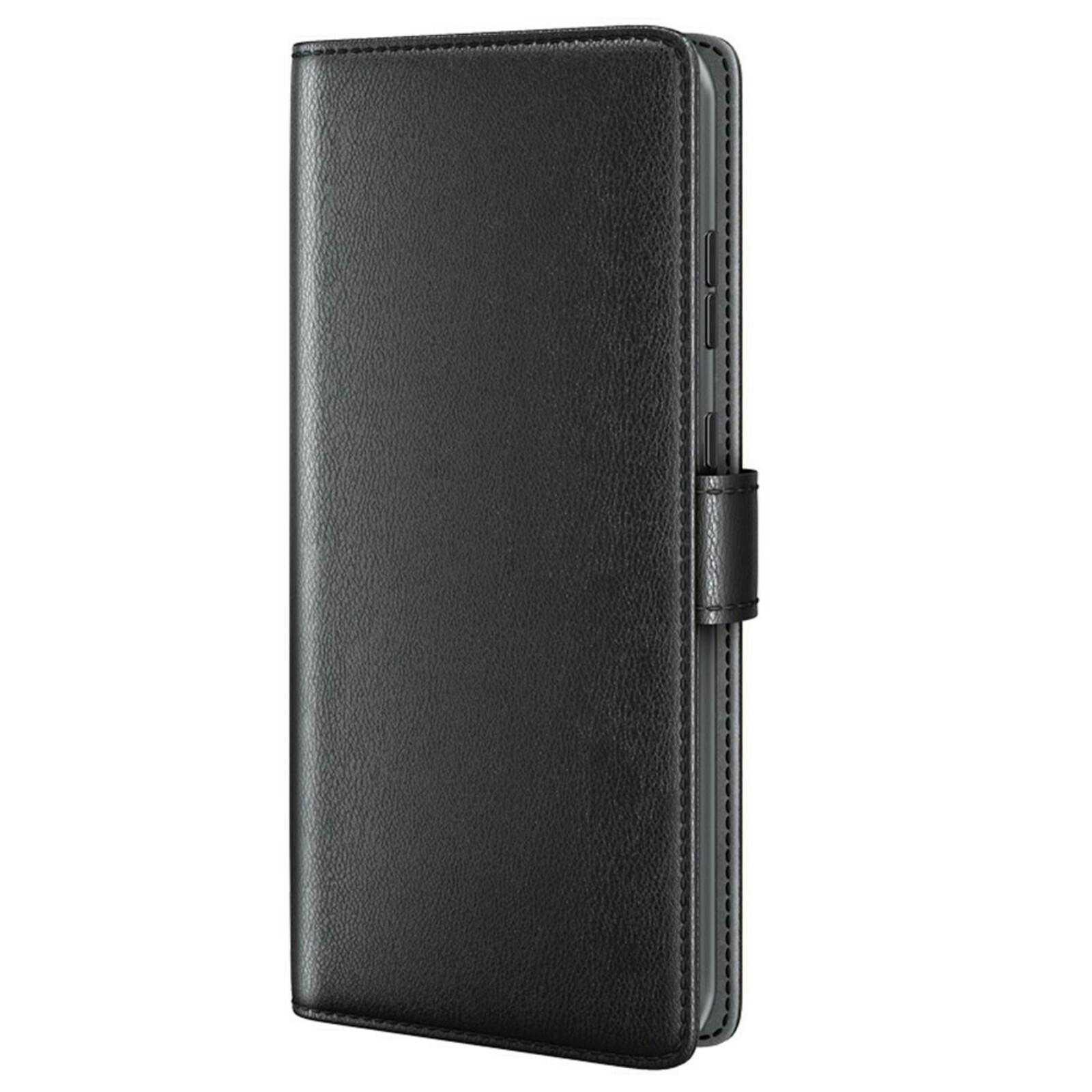 Fonexio Samsung Galaxy S23 Luxe Lederen Book Case Zwart