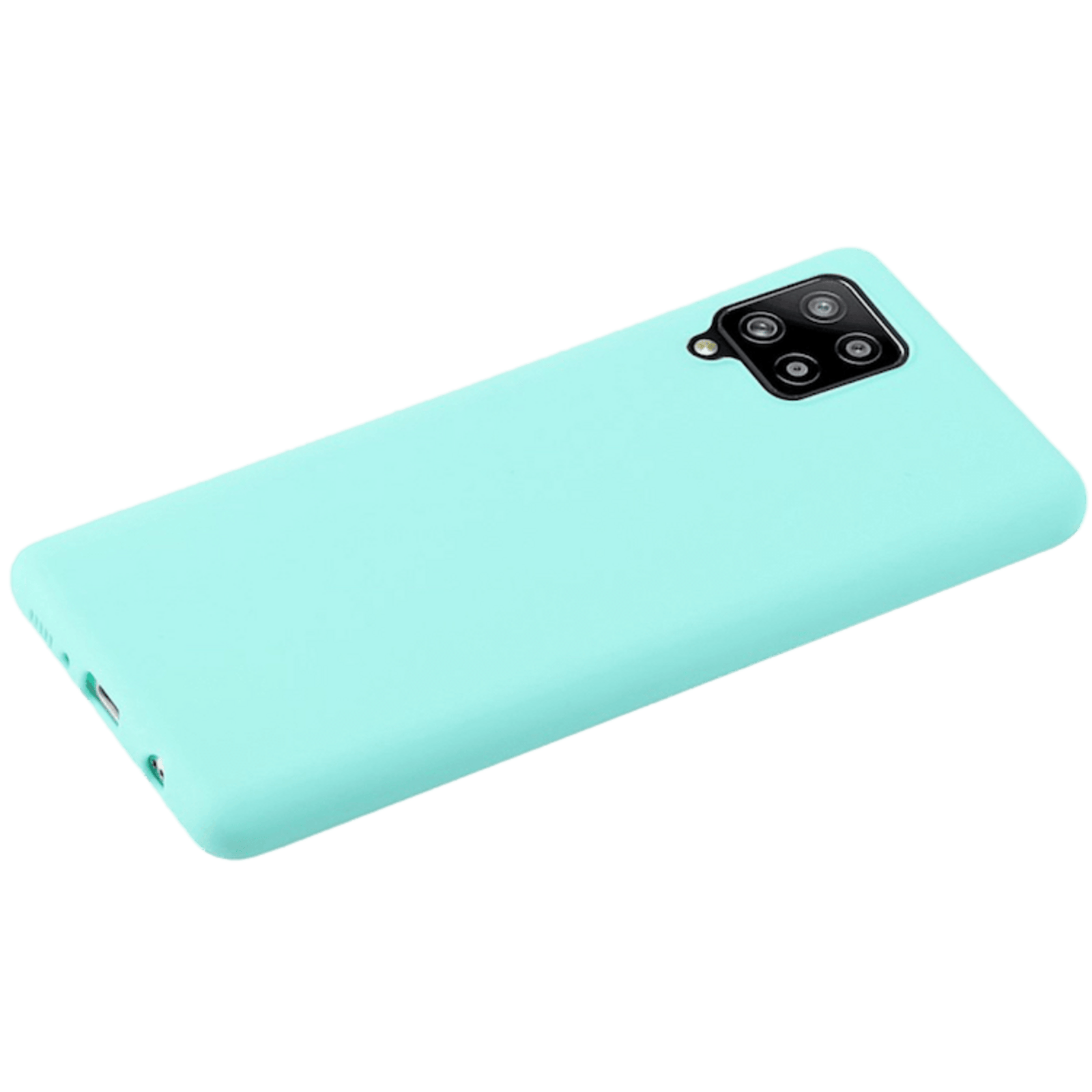 Mocaa Samsung Galaxy A42 Slim-Fit Telefoonhoesje Groen