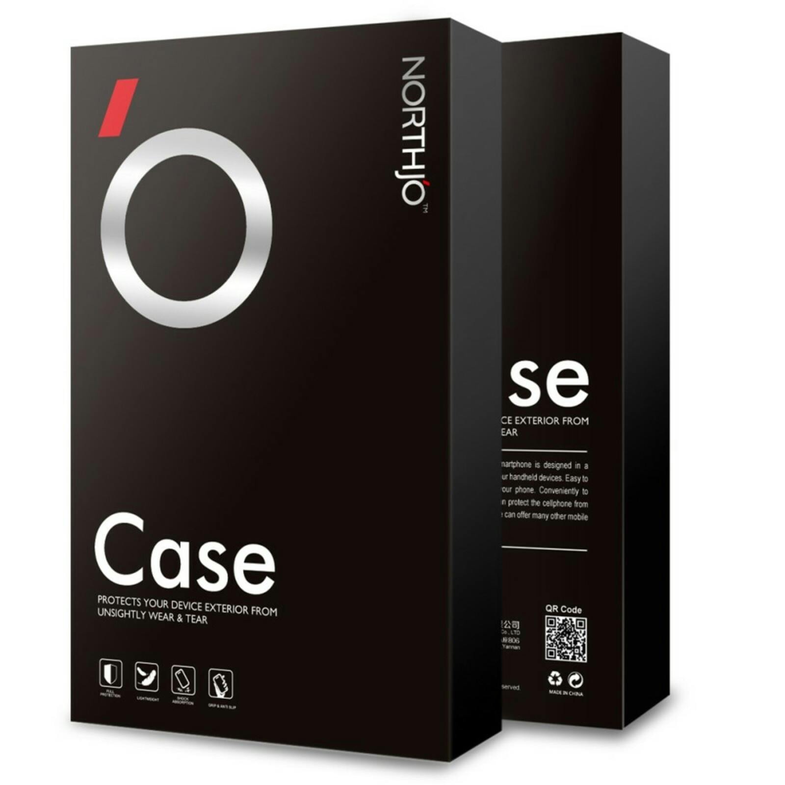 Northjo Apple iPhone 14 Hoesje en Screenprotector Transparant