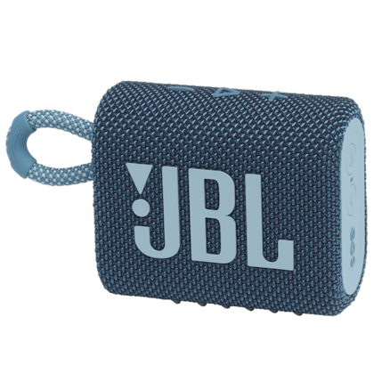 JBL Go 3 Blauw - Voorkant