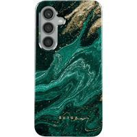 Burga Galaxy S24 Hoesje Emerald Pool - Voorkant