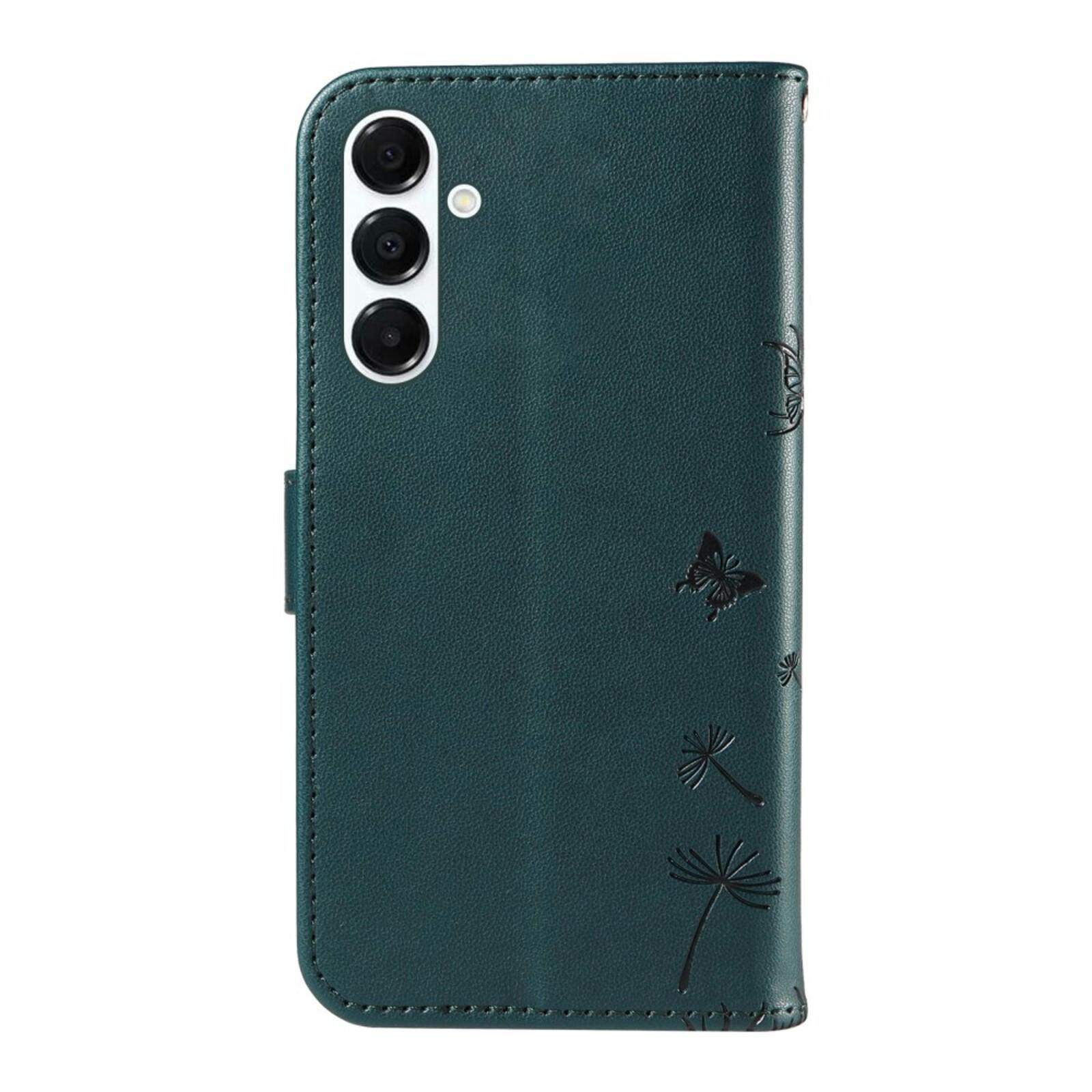 Comfycase Samsung A26 5G / A16 5G Dandelion Bookcase Hoesje Blauw