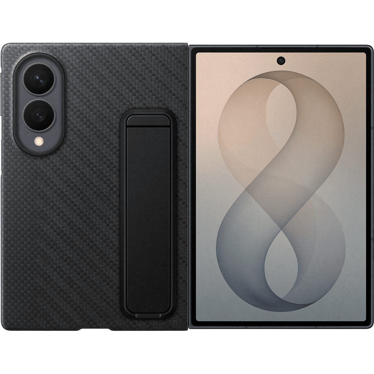 Samsung Galaxy Z Fold8 Ultra Carbon Standing Case
