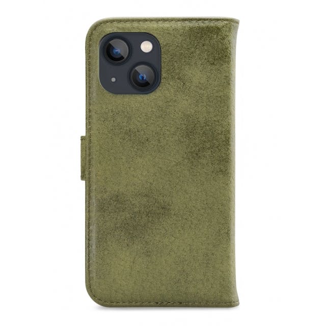 My Style iPhone 13 Pro Portemonnee Hoesje Olijfgroen