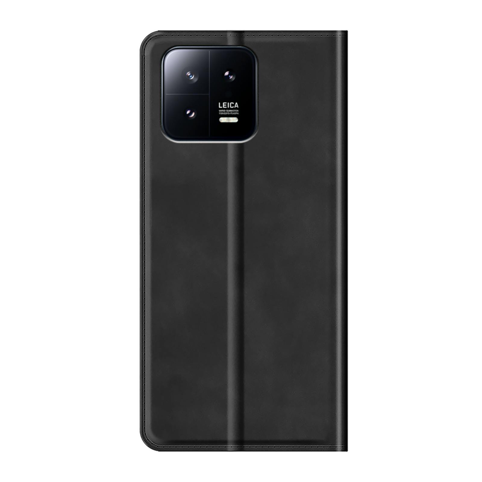 Just in Case Xiaomi 13 Portemonnee Hoesje Zwart - Achterkant