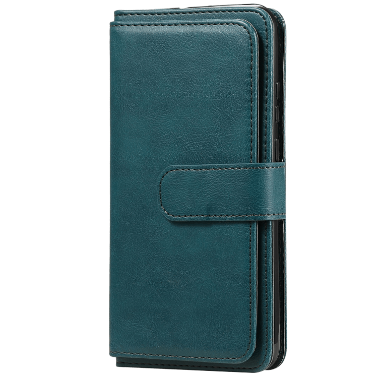 TwoTone Huawei P Smart 2020 Luxury Wallet Groen